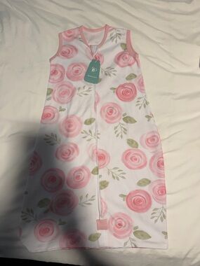 Floral Pink Rose Print Sleep Sack